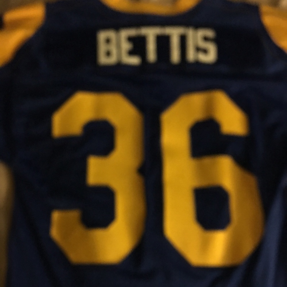Vintage Jerome Bettis jersey pro line
